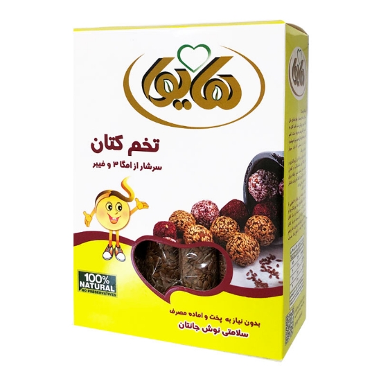 تصویر  بذر کتان خام 200 گرمی